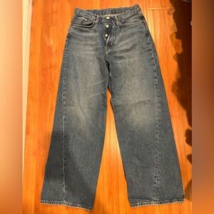 COS Classic Blue Wide-Leg Women's Jeans